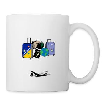 Bosnia and Herzegovina flag I Bosnian Souvenirs - Mug - white - Right