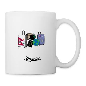 Nepal flag I Nepalese Souvenirs - Tasse - Weiß - Rechts