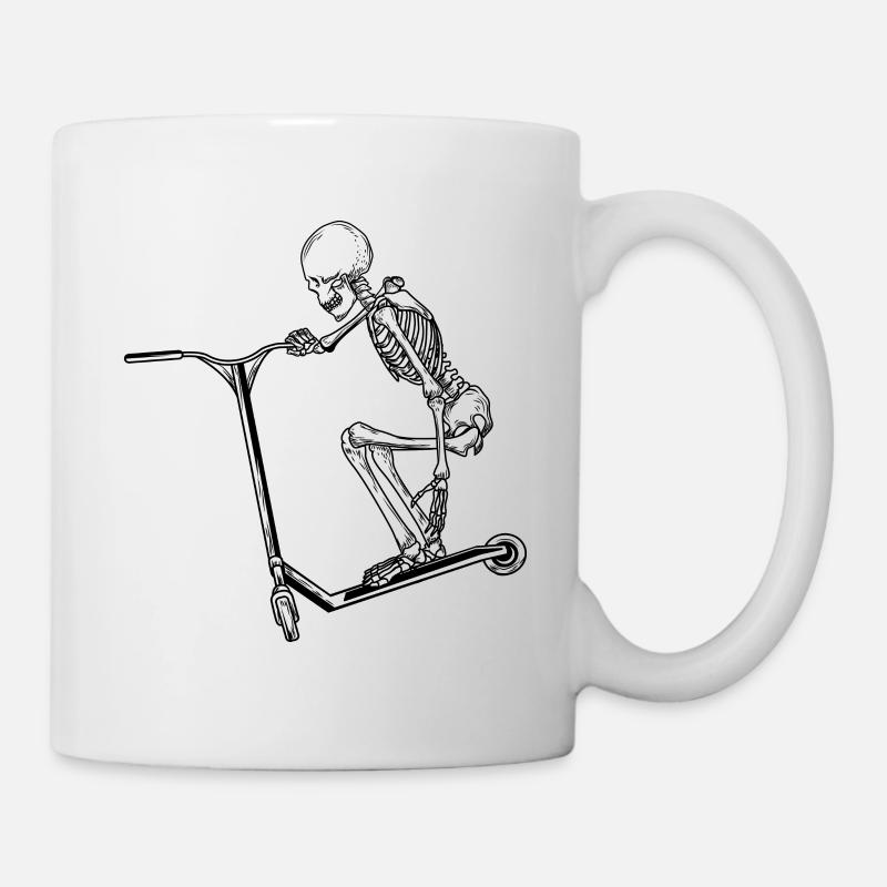 Scooter - Tasse - Weiß