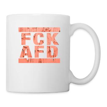 Contre les Nazis - FCK AFD - Contre droite - Spécial - Mug blanc - blanc - Droite