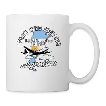Argentina flag I Argentinan Souvenirs - Mug blanc - blanc - Droite