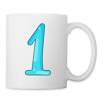 1 - Tasse - Weiß - Rechts