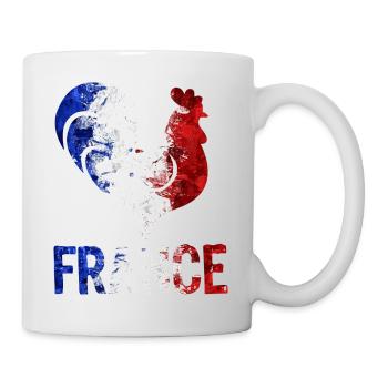 Allez La France | Supporter Français !!! - Mug blanc - blanc - Droite