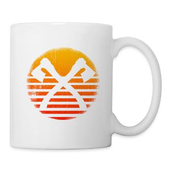 Axt-Wurfäxte Und Tomahawks - Tasse - Weiß - Rechts