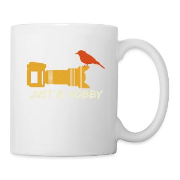 Bird watching Just a hobby - Mug - white - Right