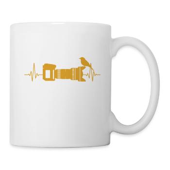 Observation d’oiseaux Photographie d’oiseau - Mug blanc - blanc - Droite