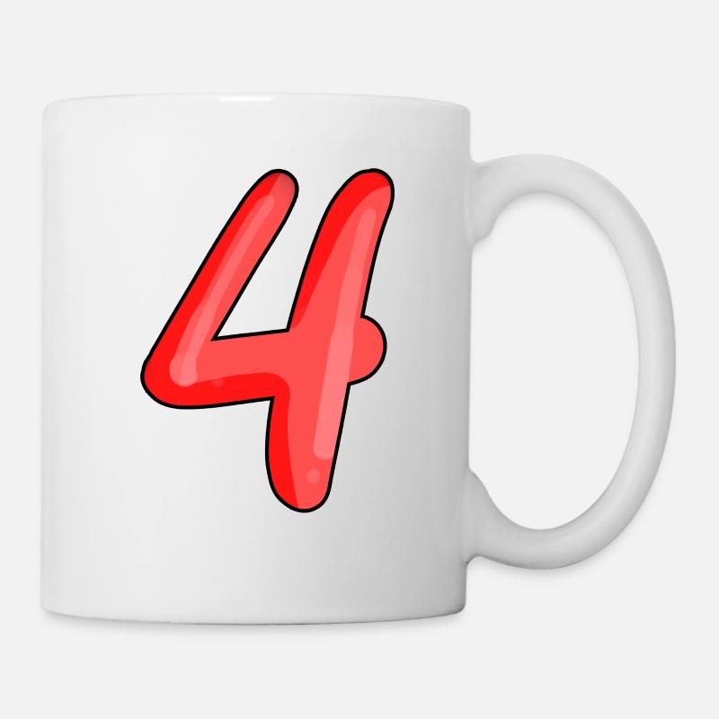 4 - Mug blanc - blanc
