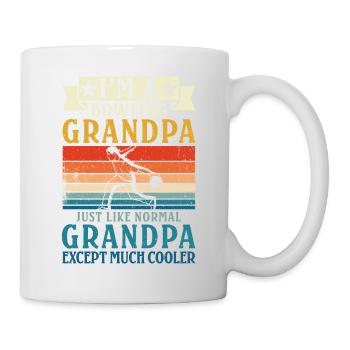 Bowling Opa Bowling Grandpa Bowling - Tasse - Weiß - Rechts