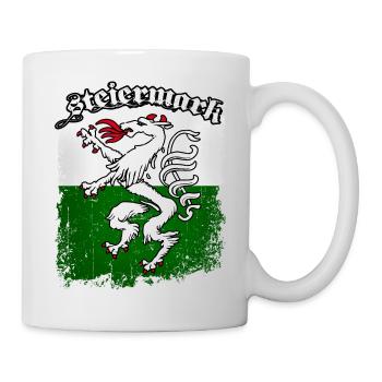 Steiermark - Tasse - Weiß - Rechts
