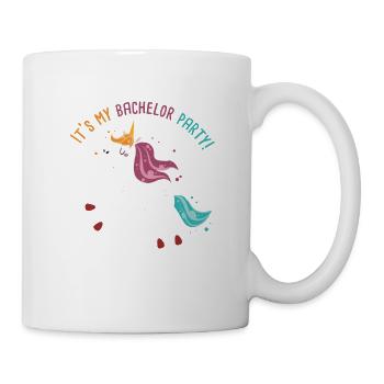 My Bachelor Party Funny Unicorn - Mug blanc - blanc - Droite
