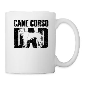Cane Corso Papa Italienischer Mastiff - Tasse - Weiß - Rechts
