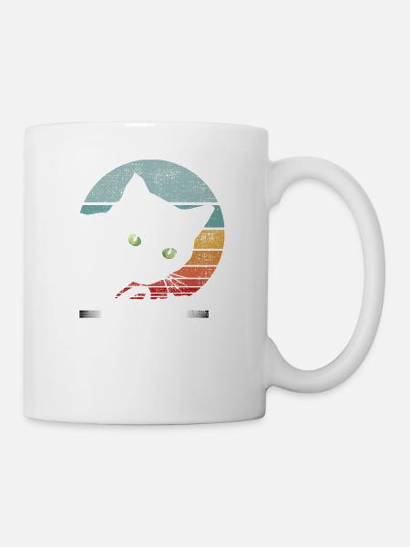 Cat Daddy Katzen Papa Cat Dad - Tasse - Weiß