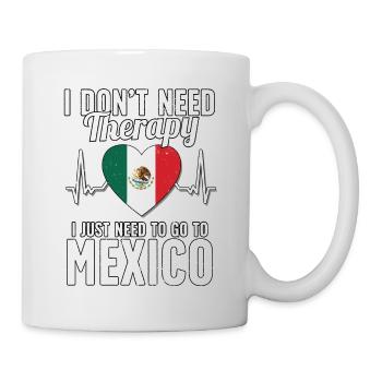 Mexico flag I Mexican Souvenirs - Mug - white - Right