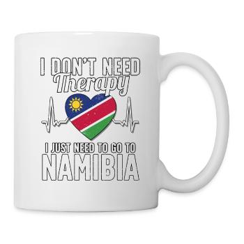 Namibie flag I Namiben Souvenirs - Mug blanc - blanc - Droite