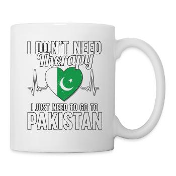 Pakistan flag I Pakistani Souvenirs - Mug - white - Right