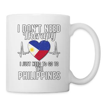 Philippines flag I Filipino Souvenirs - Mug blanc - blanc - Droite