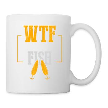 fishing fishing saying - Mug - white - Right