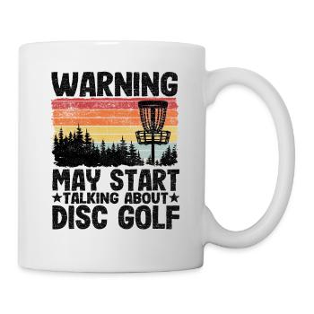 Disc Golf Joueurs Vintage Drôle Cadeau Frisbee - Mug blanc - blanc - Droite