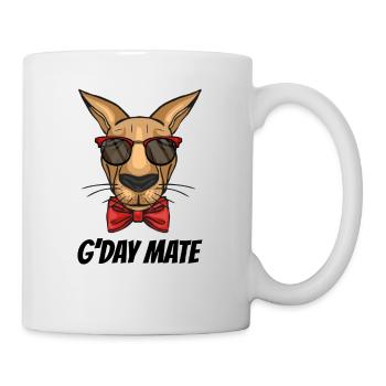 Kangaroo G'Day Buddy - Mug - white - Right
