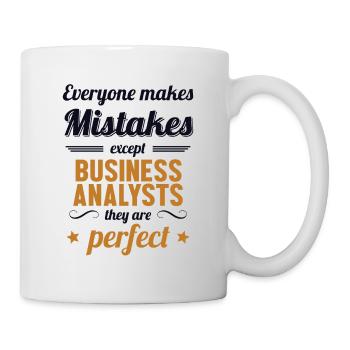 Les Analystes D'Affaires Sont De Parfaits - Mug blanc - blanc - Droite