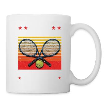 La légende du tennis - Mug blanc - blanc - Droite