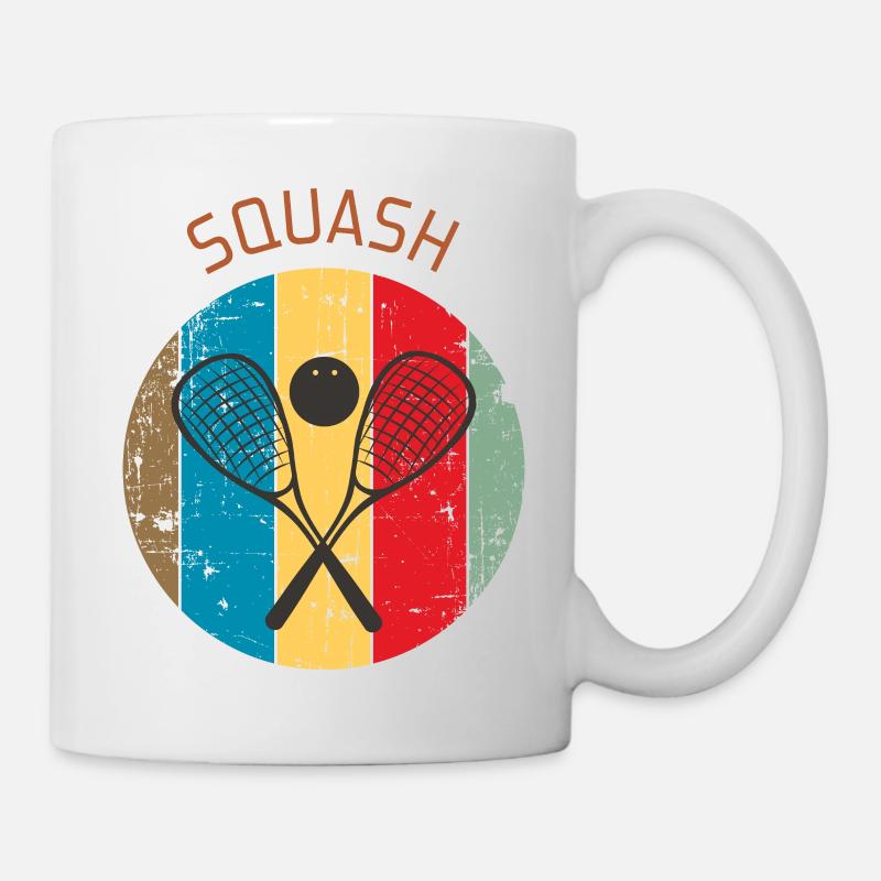 Squash - Tasse - Weiß