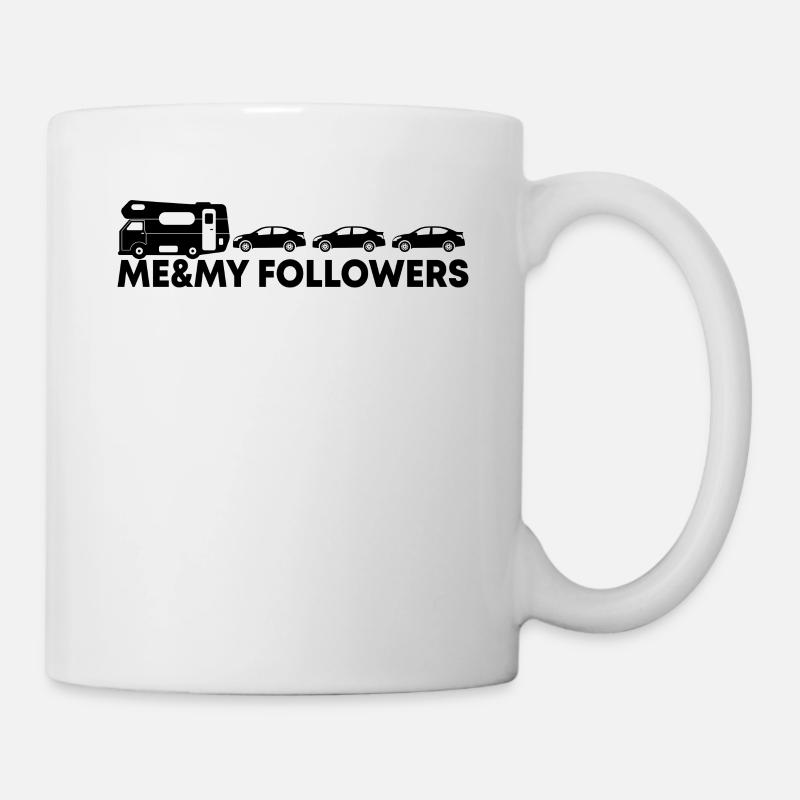 Camping Wohnmobil Camper Geschenk - Tasse - Weiß