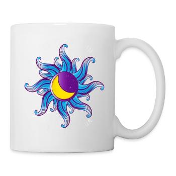 Wild Moonchild Live by the sun Love by the moon - Tasse - Weiß - Rechts