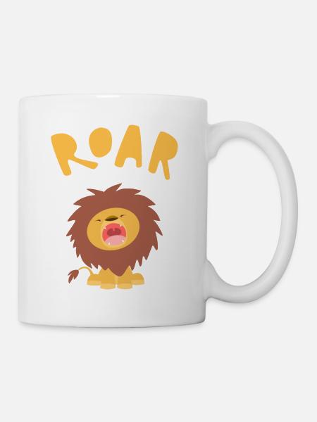 Roar Lion - Mug blanc - blanc