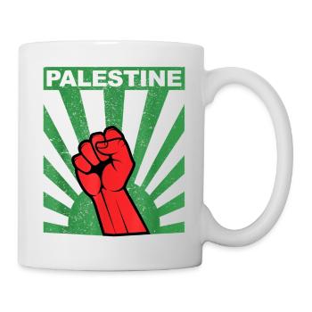 Palestine Liberté libre Liberté Gaza - Mug blanc - blanc - Droite
