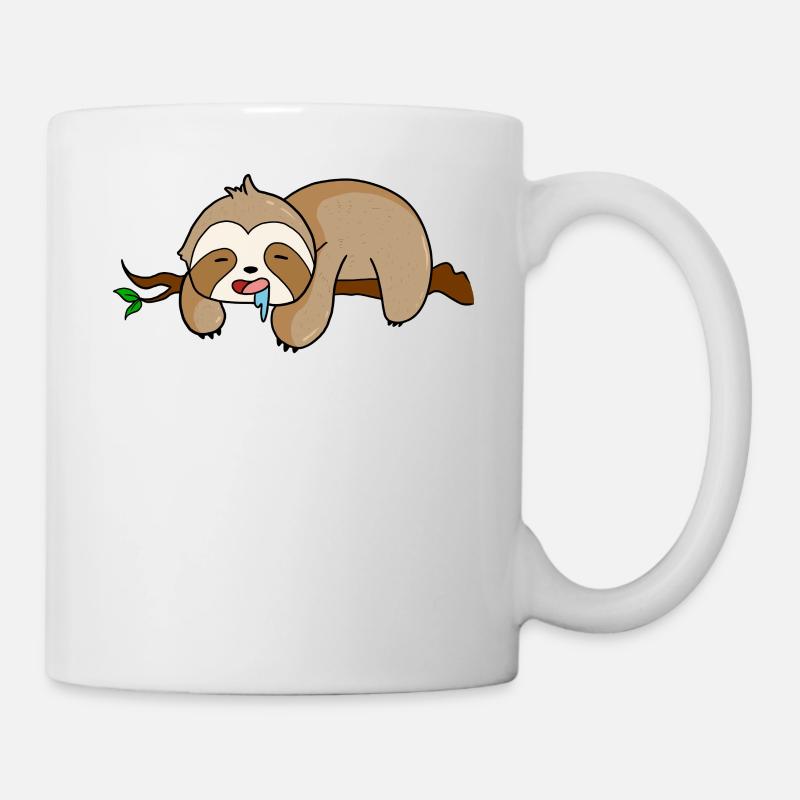 Paresseux - Mug blanc - blanc