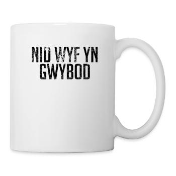 Welsh Student - I Don't Know Wales Cymru - Mug - white - Right