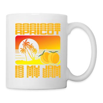 Apricot is my Jam - Mug - white - Right