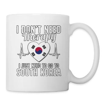 South Korea flag I South Korean Souvenirs - Mug blanc - blanc - Droite