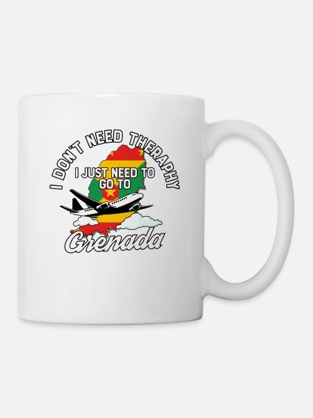 Grenada flag I Grenada Souvenirs - Tasse - Weiß