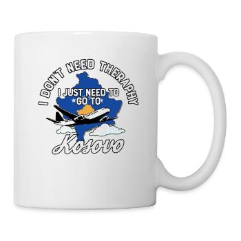 Kosovo flag I Kosovan Souvenirs - Mug blanc - blanc - Droite