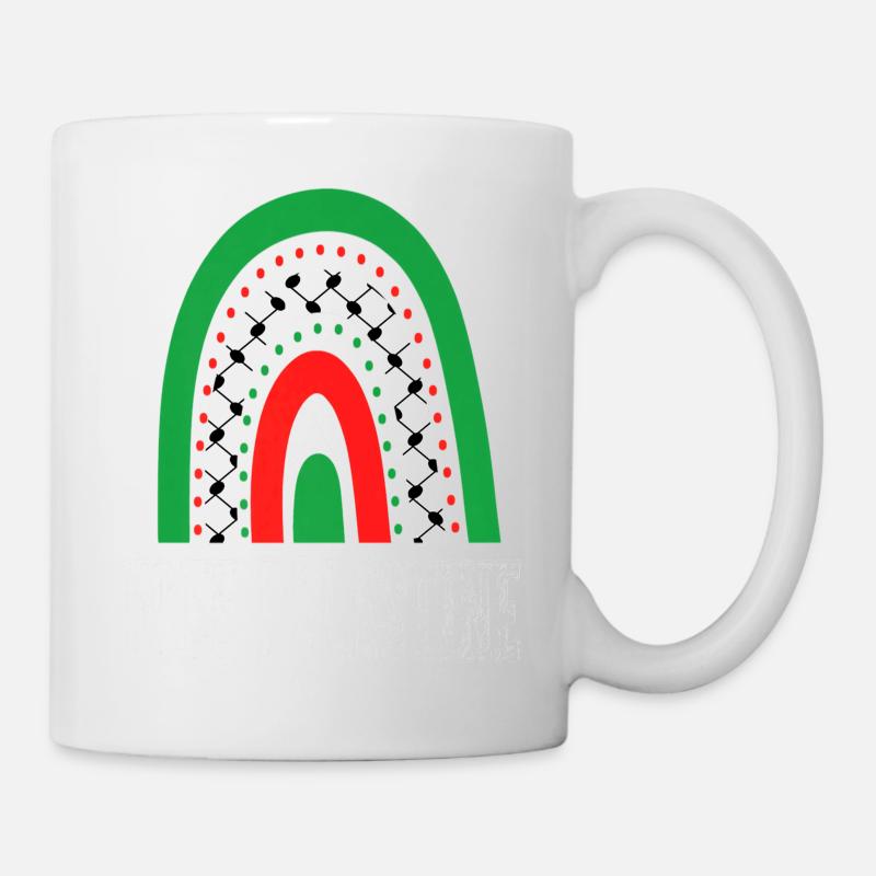 Palestine Liberté libre Liberté Gaza - Mug blanc - blanc
