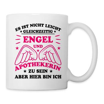 Apothekerin Lustige Spruch Beruf Apotheke Geschenk - Tasse - Weiß - Rechts