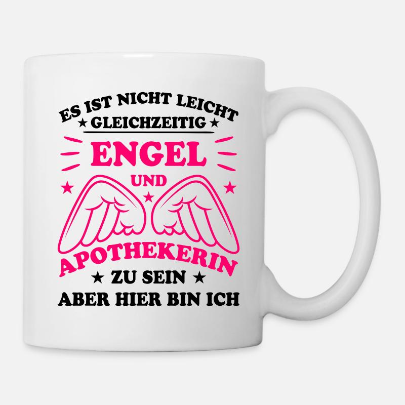 Apothekerin Lustige Spruch Beruf Apotheke Geschenk - Tasse - Weiß