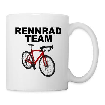 Rennrad - Tasse - Weiß - Rechts