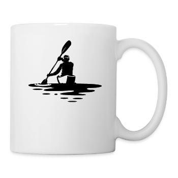 Canoeists Whitewater Kayak Canoe Kayak Kayak Kayakers - Mug - white - Right
