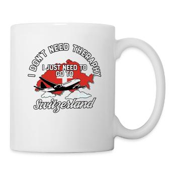 Drapeau suisse I Souvenirs suisses - Mug blanc - blanc - Droite
