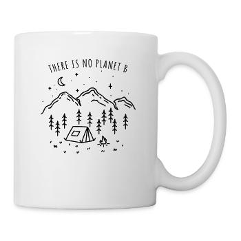 There Is No Planet B Environmental Protection Planet Earth Day - Mug - white - Right
