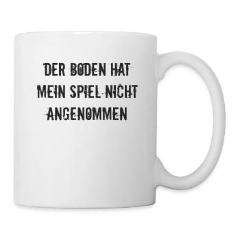 Boule - Der Boden hat mein Spiel nicht angenommen - Tasse - Weiß - Rechts