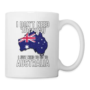 Australia flag I Australian souvenirs - Mug - white - Right