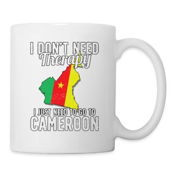 Cameroon flag I Cameroon souvenirs - Mug - white - Right