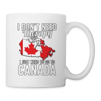 Canada flag I Canadian Souvenirs - Tasse - Weiß - Rechts