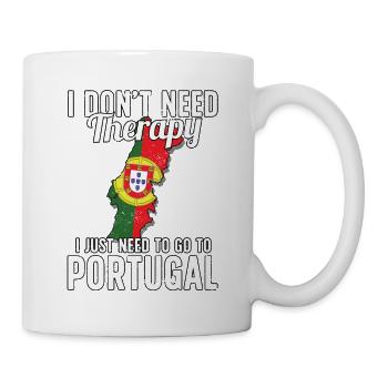 Portugal flag I Portugese Souvenirs - Mug - white - Right