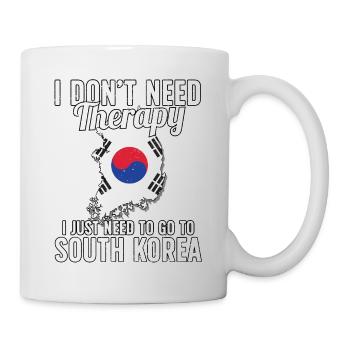 South Korea flag I South Korean Souvenirs - Mug blanc - blanc - Droite