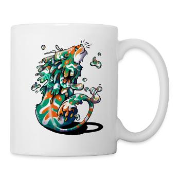 Lion - Tasse - Weiß - Rechts